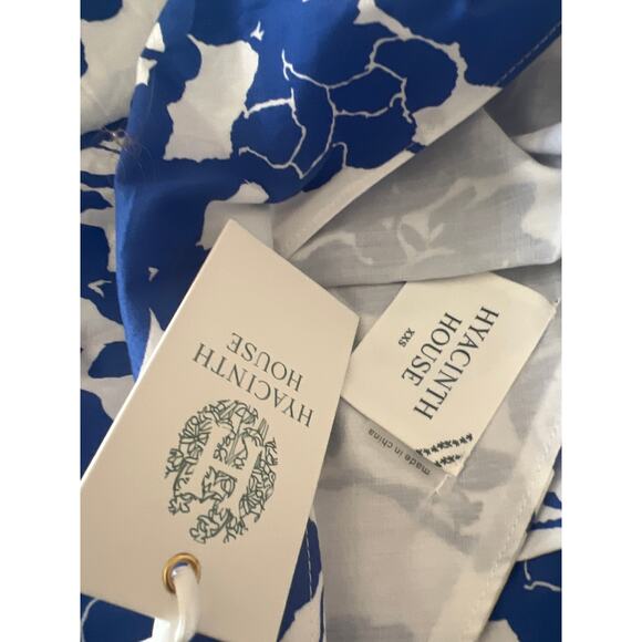 TUCKERNUCK Hyacinth House Blue Floral One Shoulder Sybil Maxi Dress NWT Size XXS - Picture 10 of 10